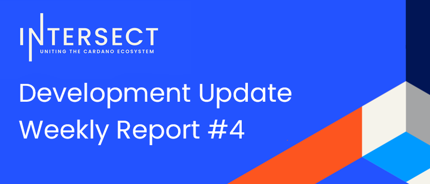 Intersect Development Update Weekly Report #4